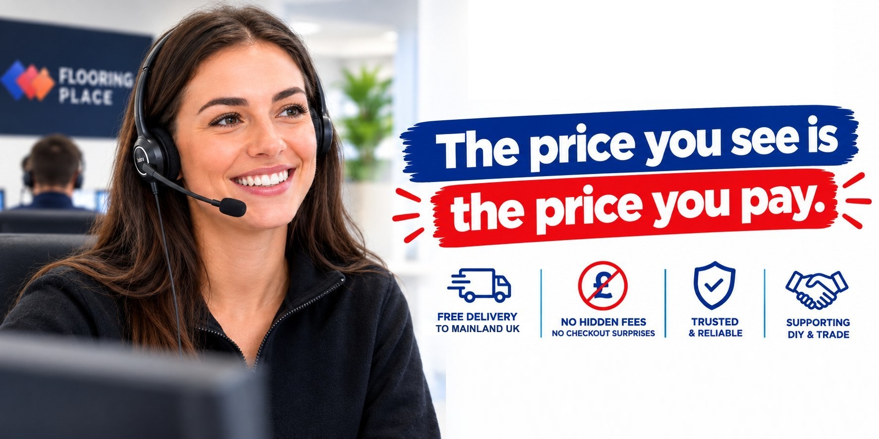 The price you see is the price you pay