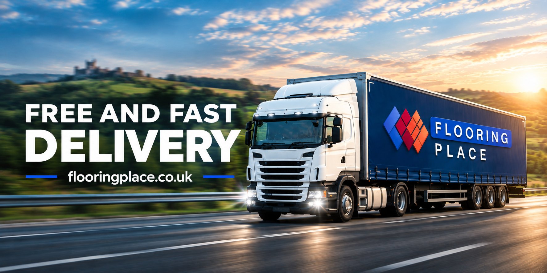 Free and fast delivery from flooringplace.co.uk