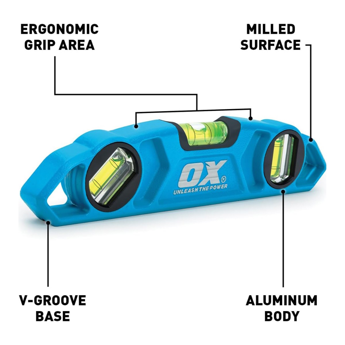 OX Pro Torpedo Level (230mm / 9in)